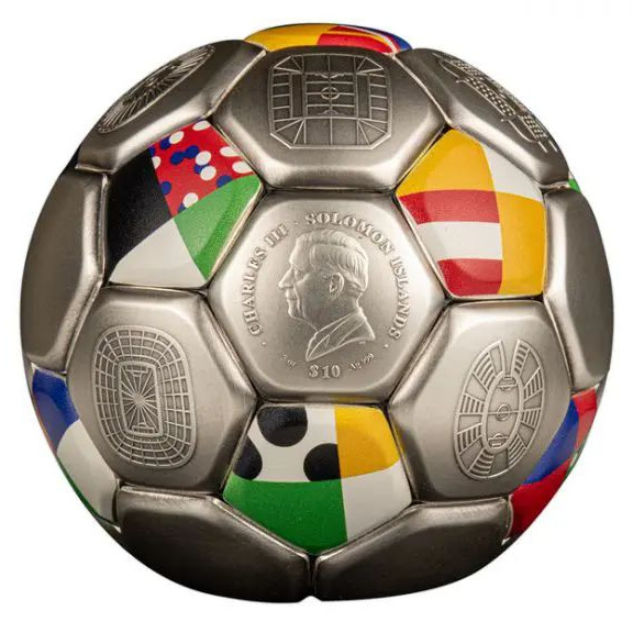 UEFA 2024 futball EB 3 uncia Salamon-szigetek ezüst pénzérme - CSAK 2024 PÉLDÁNYBAN! UEFA 2024 futball EB 3 uncia Salamon-szigetek ezüst pénzérme - CSAK 2024 PÉLDÁNYBAN!