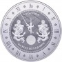 Chronos - Az Idő 2021 Tokelau 1 uncia ezüst pénzérme