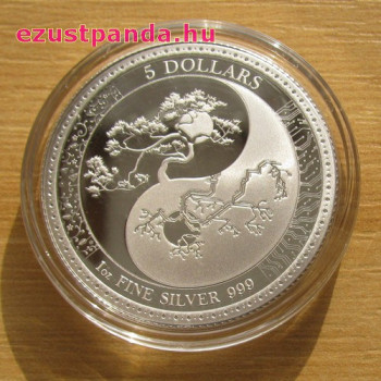 Equilibrium - Egyensúly Tokelau 2018 proof ezüst pénzérme