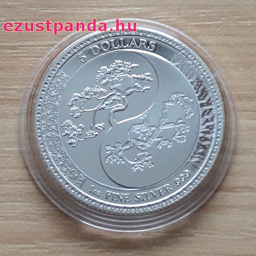 Equilibrium - Egyensúly Tokelau 2018 1 uncia ezüst pénzérme, normál veret