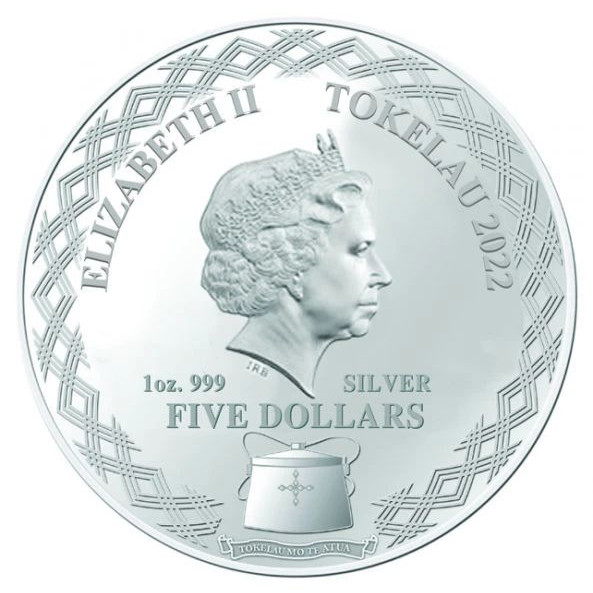 Tokelau Tigris éve "Mirror Tigers" 2022 1 uncia proof ezüst pénzérme - CSAK 500 PÉLDÁNY! Tokelau Tigris éve "Mirror Tigers" 2022 1 uncia proof ezüst pénzérme - CSAK 500 PÉLDÁNY!