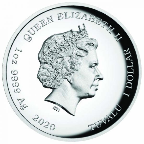James Bond 007 1 uncia high relief proof ezüst pénzérme James Bond 007 1 uncia high relief proof ezüst pénzérme