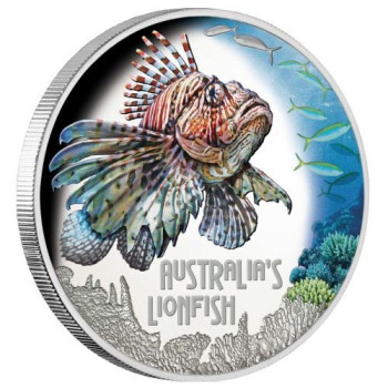 Tűzhal 2019 1 uncia proof ezüst pénzérme