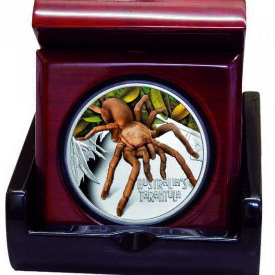 Tarantula madárpók 2020 1 uncia proof ezüst pénzérme Tarantula madárpók 2020 1 uncia proof ezüst pénzérme