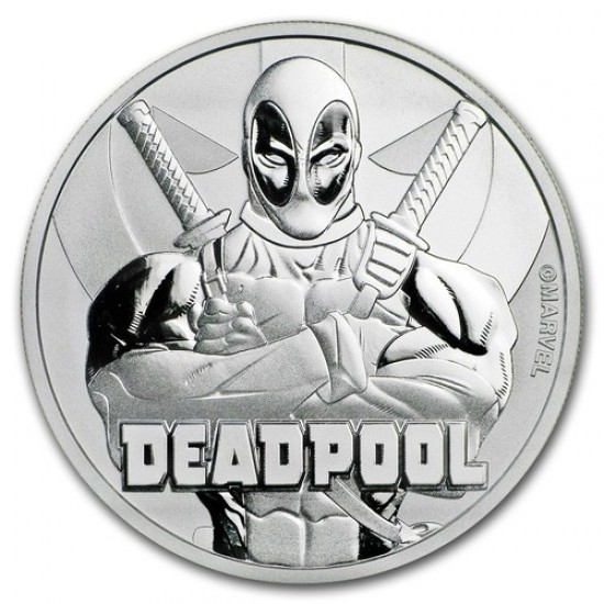 Deadpool 2018 1 uncia ezüst pénzérme