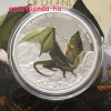 Európai zöld sárkány - 2013 1 uncia proof ezüst pénzérme