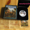 Sárkányölő Szent György - 2012 1 uncia proof ezüst pénzérme