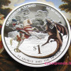 Sárkányölő Szent György - 2012 1 uncia proof ezüst pénzérme