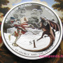 Sárkányölő Szent György - 2012 1 uncia proof ezüst pénzérme