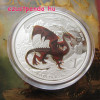 Wales-i vörös sárkány - 2012 1 uncia proof ezüst pénzérme
