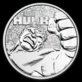Hulk 2019 1 uncia ezüst pénzérme Hulk 2019 1 uncia ezüst pénzérme