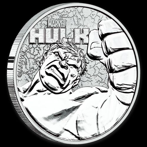 Hulk 2019 1 uncia ezüst pénzérme