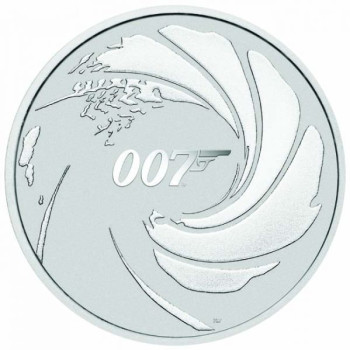 James Bond 007 1 uncia ezüst pénzérme
