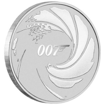 James Bond 007 1 uncia ezüst pénzérme