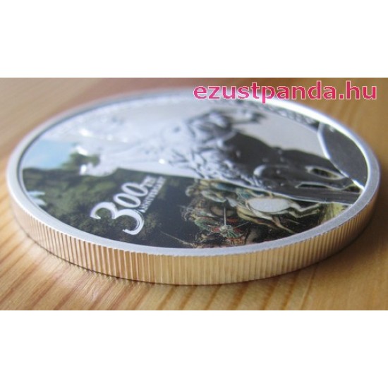 Poltavai csata 300. évfordulója 2009 1 uncia proof ezüst pénzérme