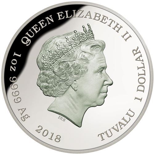 Nagy héjabagoly 2018 1 uncia proof ezüst pénzérme Nagy héjabagoly 2018 1 uncia proof ezüst pénzérme