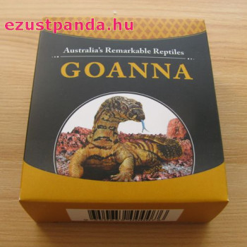 Ausztrália hüllői - Varánusz 2016 1 uncia proof ezüst pénzérme