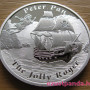 Mesebeli hajók - A Jolly Roger 2014 1 uncia proof ezüst pénzérme