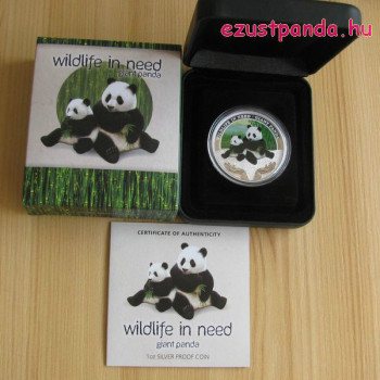 Veszélyeztetett állatvilág (Wildlife In Need) 2011-12 5x1 uncia proof ezüst pénzérmesorozat