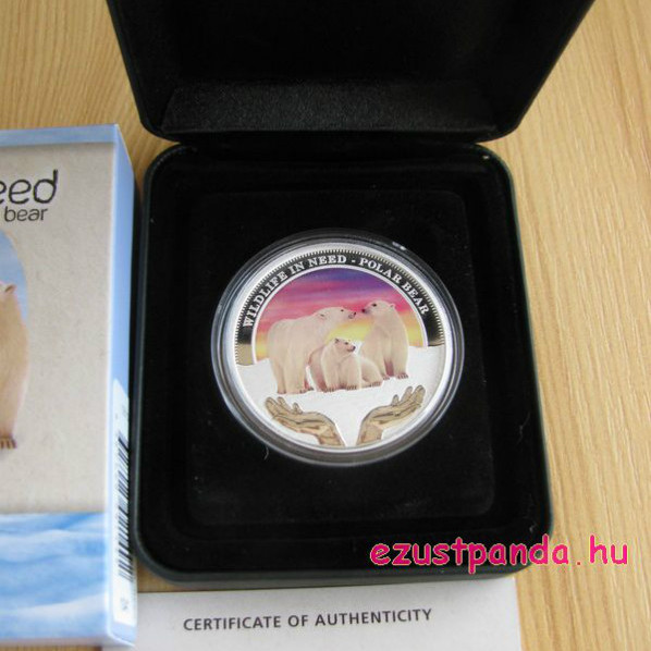Veszélyeztetett állatvilág (Wildlife In Need) 2011-12 5x1 uncia proof ezüst pénzérmesorozat Veszélyeztetett állatvilág (Wildlife In Need) 2011-12 5x1 uncia proof ezüst pénzérmesorozat