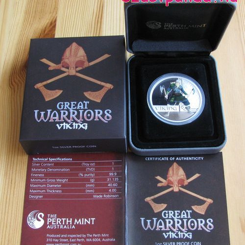 Nagy harcosok - Great Warriors 2010 4x1 uncia színes proof ezüst sorozat Nagy harcosok - Great Warriors 2010 4x1 uncia színes proof ezüst sorozat