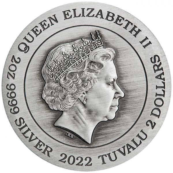 Fehér Tigris 2022 2 uncia antikolt ezüst pénzérme - CSAK 888 PÉLDÁNYBAN! Fehér Tigris 2022 2 uncia antikolt ezüst pénzérme - CSAK 888 PÉLDÁNYBAN!