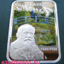 A Világ festői: Monet - Niue 2010 színes ezüst pénzérme