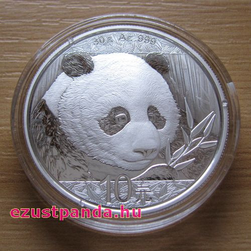 Panda 2018 30 gramm ezüst pénzérme