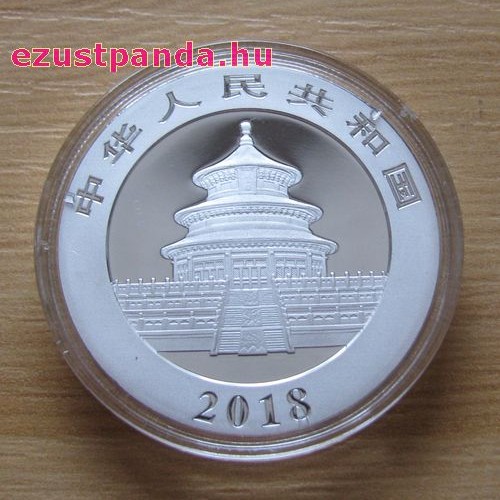 Panda 2018 30 gramm ezüst pénzérme
