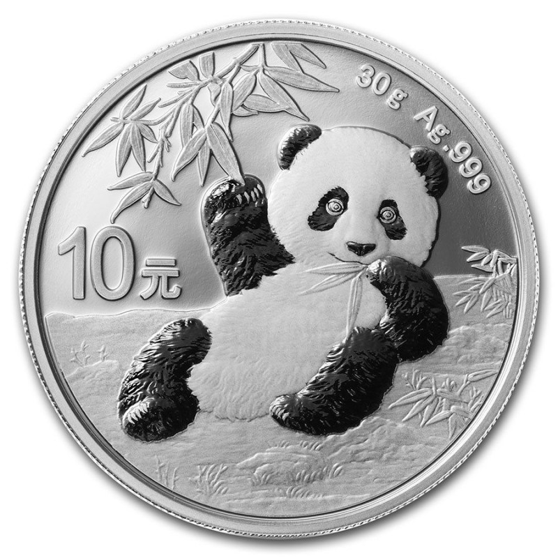 Panda 2020 30 gramm ezüst pénzérme