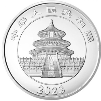 Panda 2023 150 gramm proof ezüst pénzérme díszdobozban