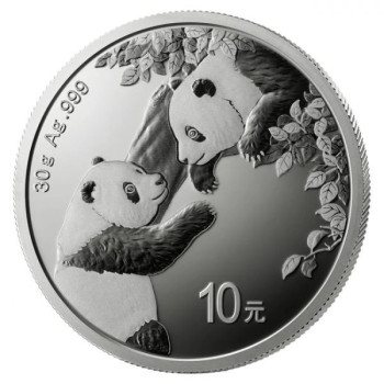 Panda 2023 30 gramm ezüst pénzérme 