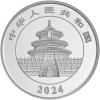 Panda 2024 150 gramm proof ezüst pénzérme díszdobozban