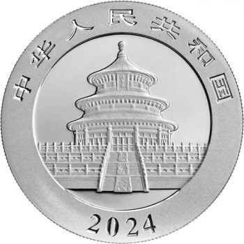 Panda 2024 30 gramm ezüst pénzérme 