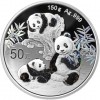 Panda 2025 150 gramm proof ezüst pénzérme díszdobozban