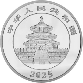 Panda 2025 150 gramm proof ezüst pénzérme díszdobozban
