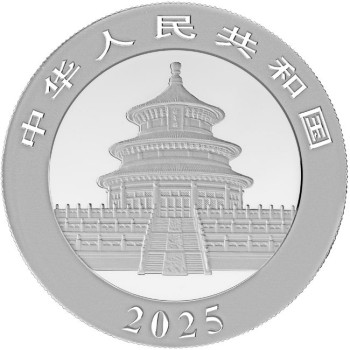 Panda 2025 30 gramm ezüst pénzérme 