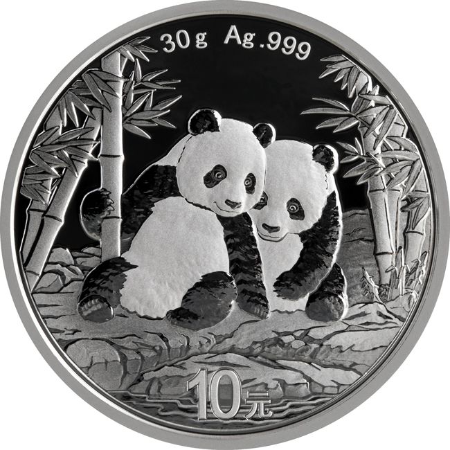 Panda 2026 30 gramm ezüst pénzérme 