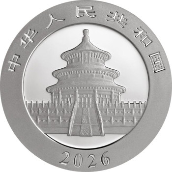 Panda 2026 30 gramm ezüst pénzérme 