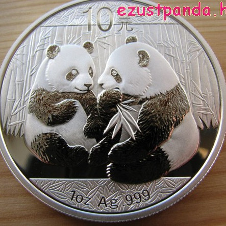 Panda 2009 1 uncia ezüst pénzérme