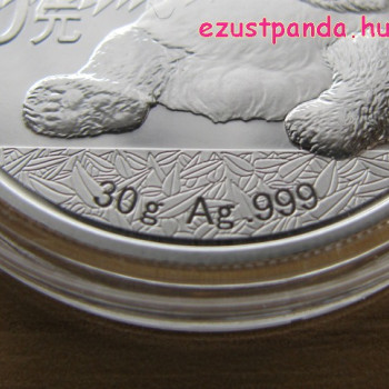 Panda 2017 30 gramm ezüst pénzérme