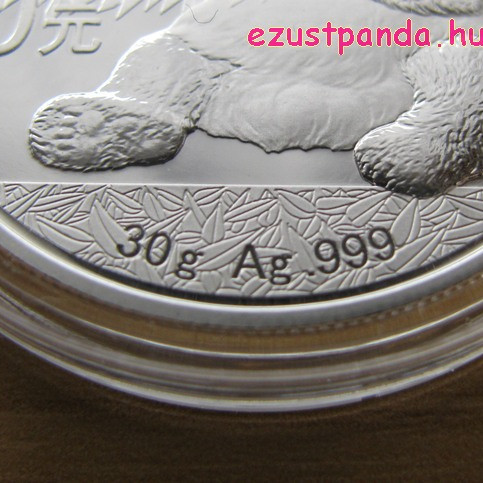 Panda 2017 30 gramm ezüst pénzérme