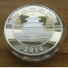 Panda 2014 1 kg proof ezüst pénzérme