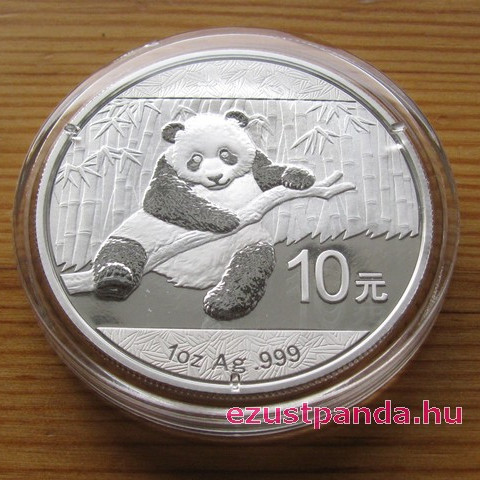 Panda 2014 1 uncia ezüst pénzérme