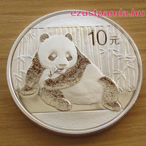 Panda 2015 1 uncia ezüst pénzérme