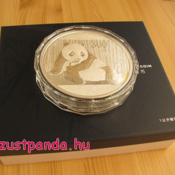 Egy kilós proof Panda 2015 érme fotói