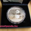Panda 2017 1 kg proof ezüst pénzérme