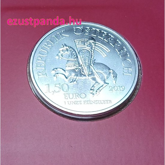 Bécsújhely - Wiener Neustadt 2019 osztrák 1 uncia ezüst pénzérme - dísztokban