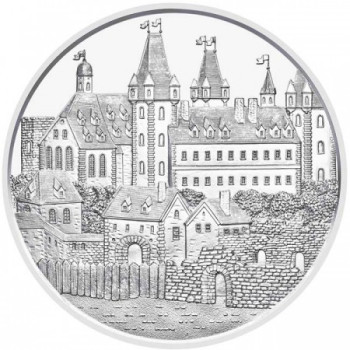 Bécsújhely - Wiener Neustadt 2019 osztrák 1 uncia ezüst pénzérme - dísztokban