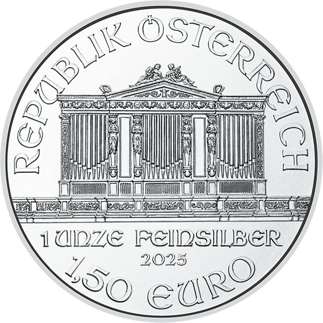 Philharmoniker 2026 1 uncia ezüst pénzérme